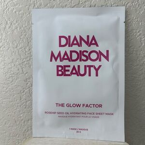 $4 🌙 Diana Madison Beauty The Glow Factor Rosehip Seed‎ Oil Hydrating Mas…
